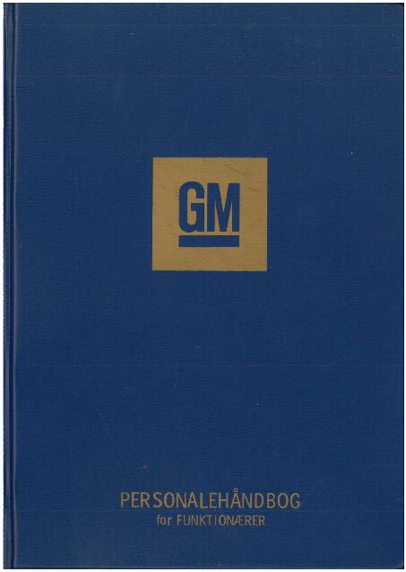 GM personalehåndbog