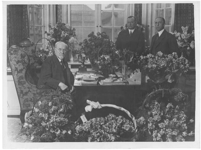 F. Bülow 75 års fødselsdag