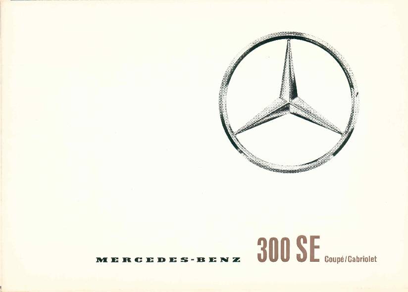 Mercedes-Benz W112 300 SE Coupé/Cabriolet