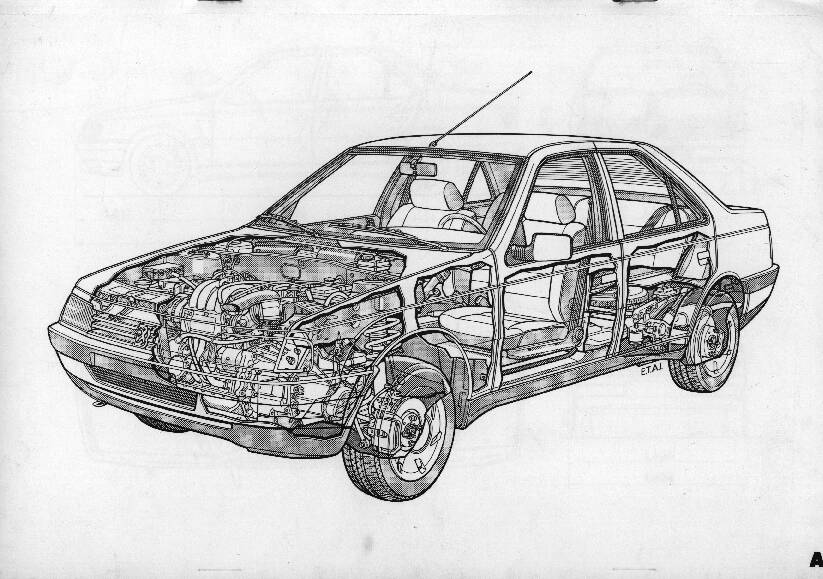 Peugeot 405 outline (pdf 1)