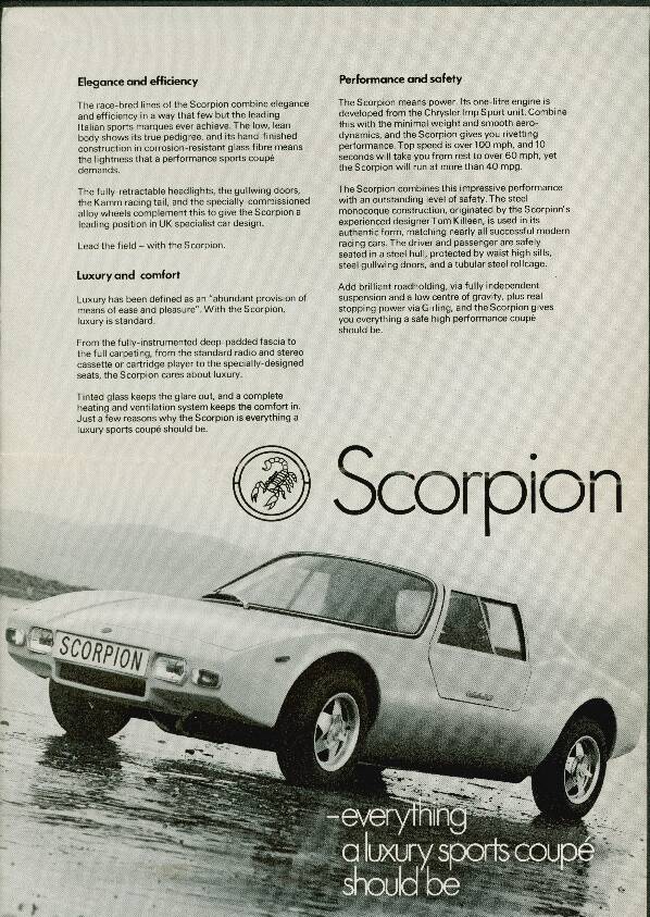 Innes Lee Motor Co. Scorpion