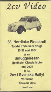 Nordisk Pinsetreff, Smuggelresan, 2cv i Svensk Rally