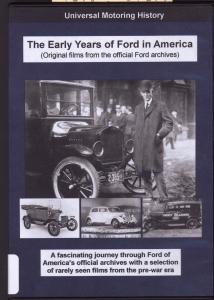 The Early Years of Ford i America