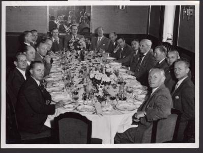 Festmiddag for William S Knudsen