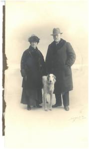 Grosserer F. Bülow og frue