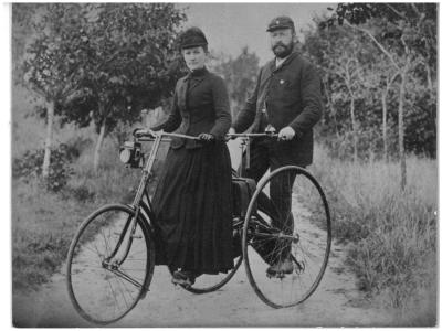 Grosserer F. Bülow og frue