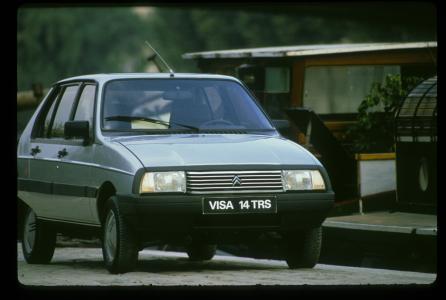 Citroën Visa 85-87 fabriksfotos