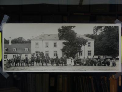 Gruppebillede med traktorer