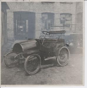 Oldsmobile i Bülows gård på Vesterbrogade