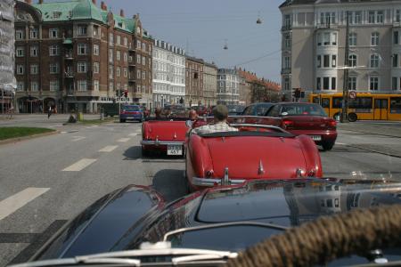 Austin Healey arrangement på Kastellet