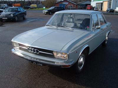 Artikel om Audi 100 fra 1972