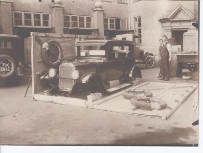 Oldsmobile i Bülows gård