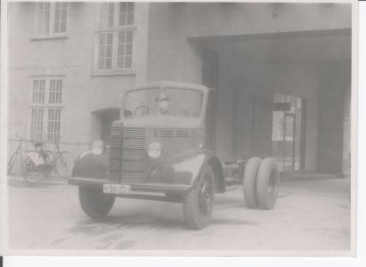 Et Bedford-chassis