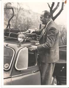 Rootes bil til 1951 Monce Carlo Rally