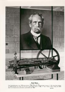 Karl Benz, Dr. 25.11.1844-4.4.1929 (3 foto)