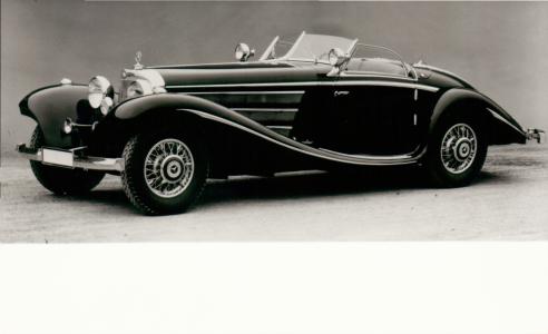 Mercedes-Benz W29 500K 2-d (4 fabriksfoto)