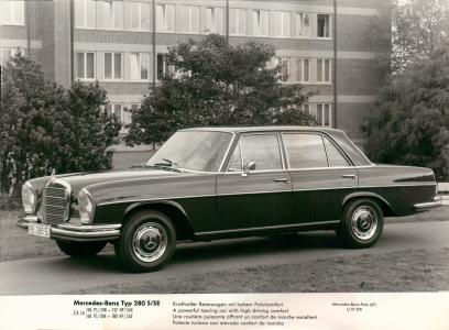 Mercedes-Benz W108 280S/SE (2 fabriksfoto)