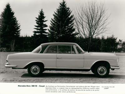 Mercedes-Benz W112 300SE Coupé/Cabriolet (5 fabriksfoto