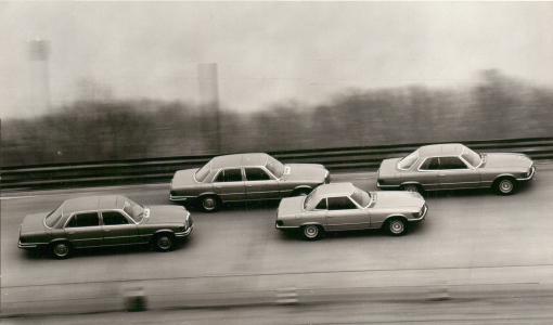 Mercedes-Benz W116 280S/350S (9 fabriksfoto)