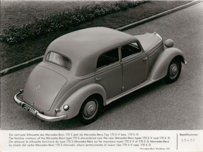 Mercedes-Benz W136  VIII 170 VIII SV & SD 1953 (3 foto)