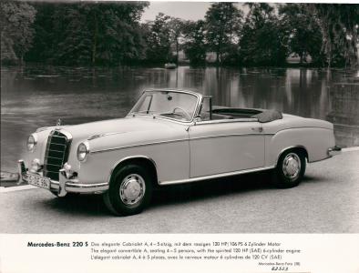 Mercedes-Benz W180 220S Cabriolet & Coupé (2 foto)