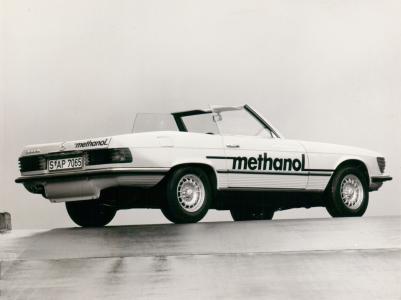 Mercedes-Benz 450 SL Methanol forsøgbil (4 foto)