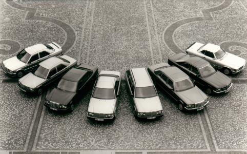 Mercedes-Benz produktionsprogram 1986