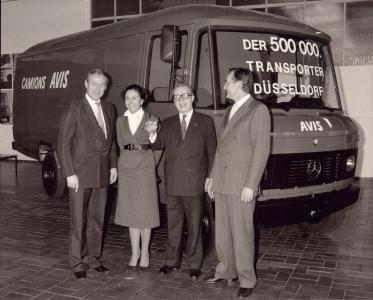 Mercedes-Benz lastvogn produktionsjubilæer