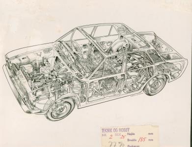 Ford Cortina Mk2 outline (foto 3)