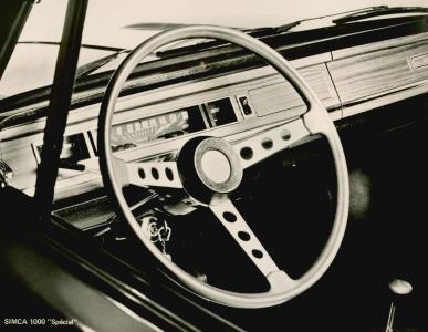 Simca 1000 interiør (foto 6)