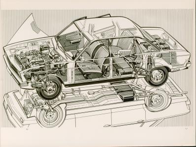 VW K70 outline (foto 5)
