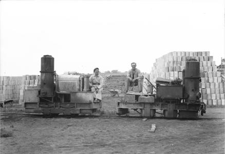 Industrilokomotiver på teglværk