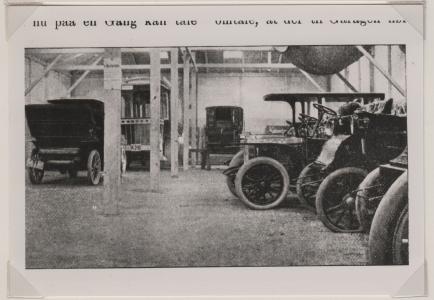 Garage fra omkring 1900