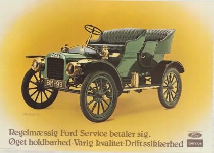 Ford T 1912 model Tourer og Ford T 1904 model C