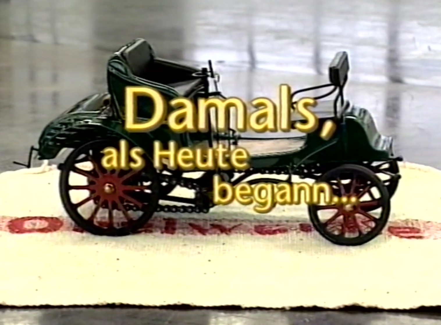 Damals, als Heute begann. Opel