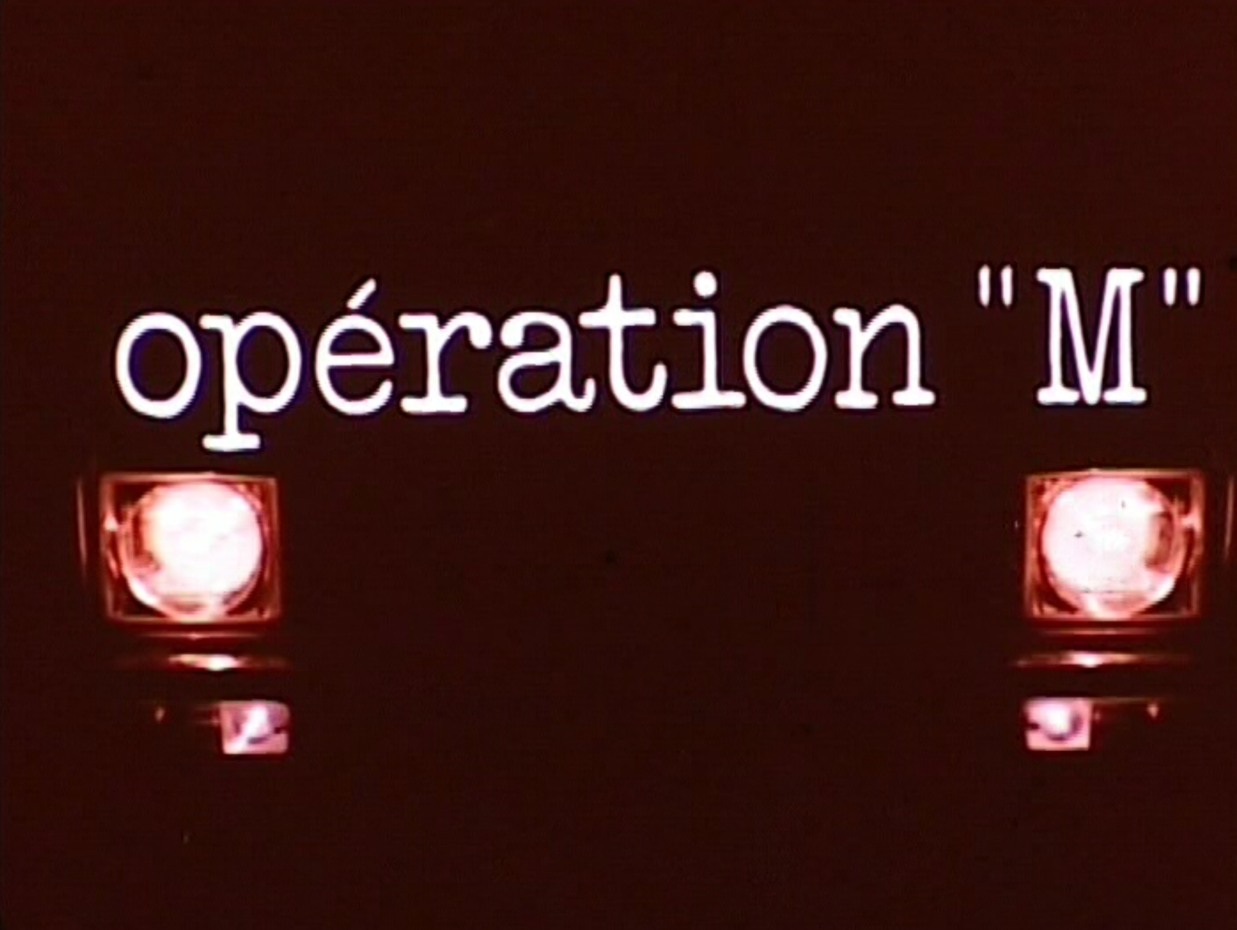 Opération M
