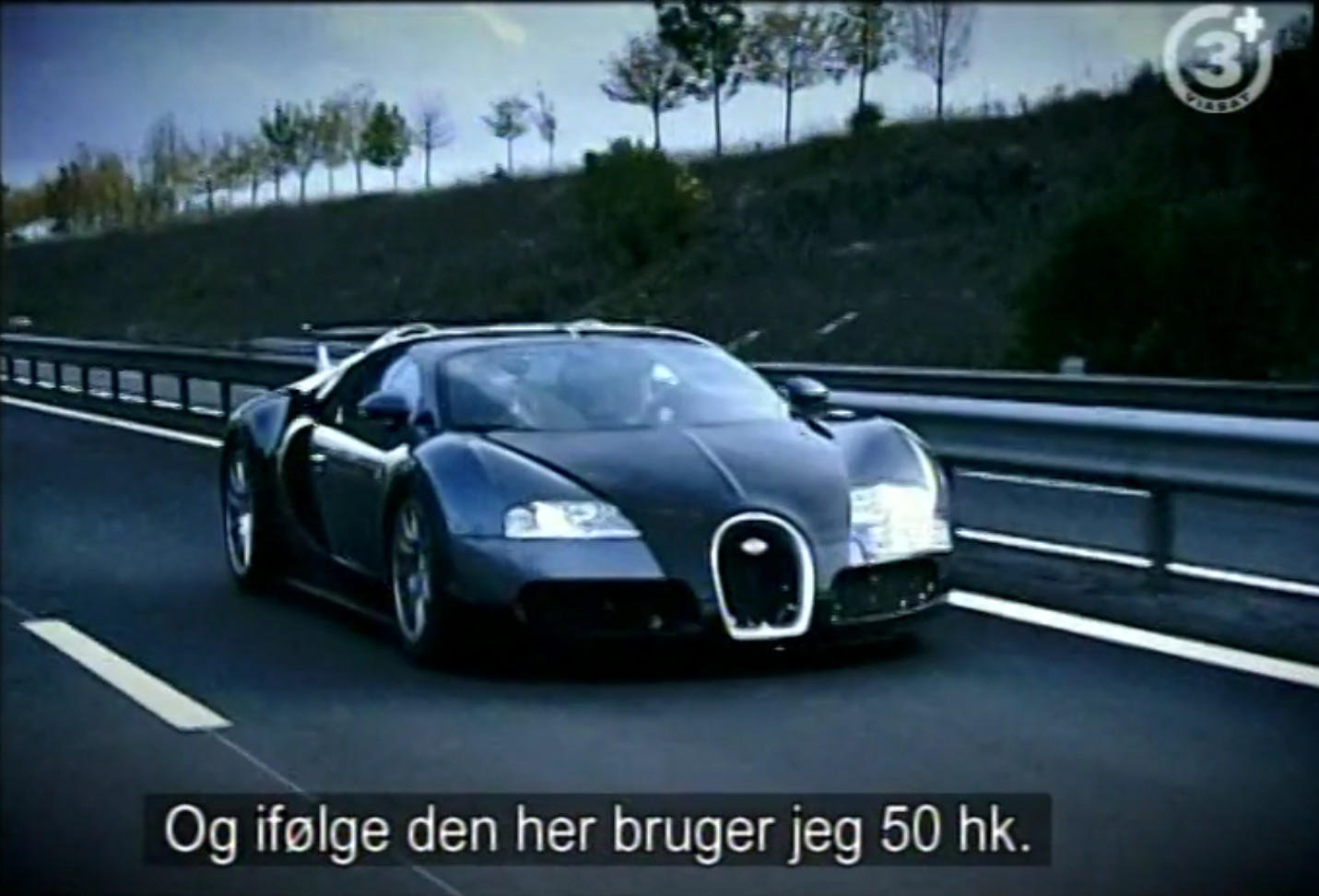 Top Gear udsendelse om Bugatti Veyron og Maserati Bora