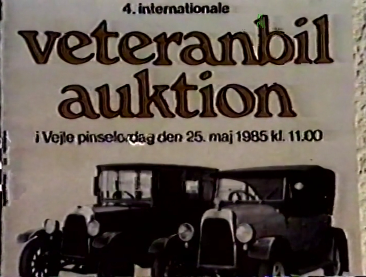 Veteranauktion i Vejle